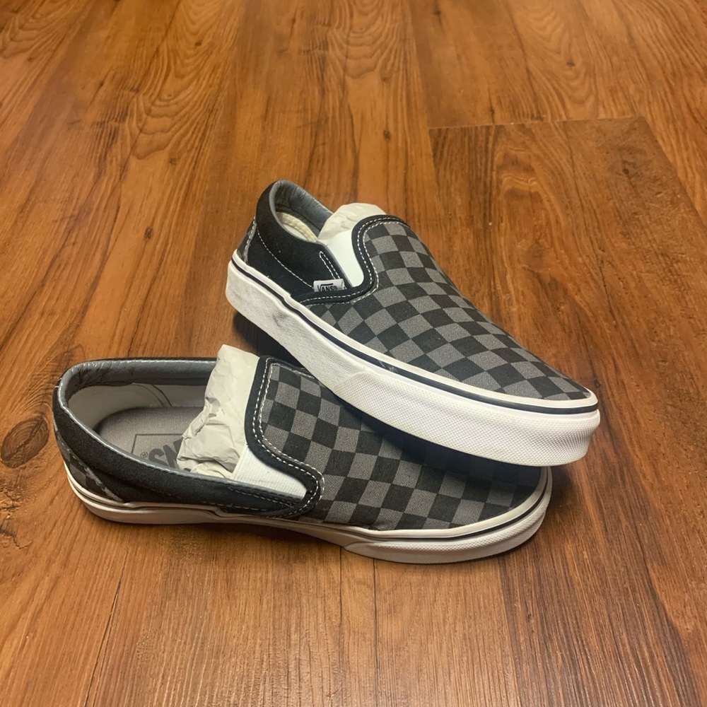 Checkered Vans